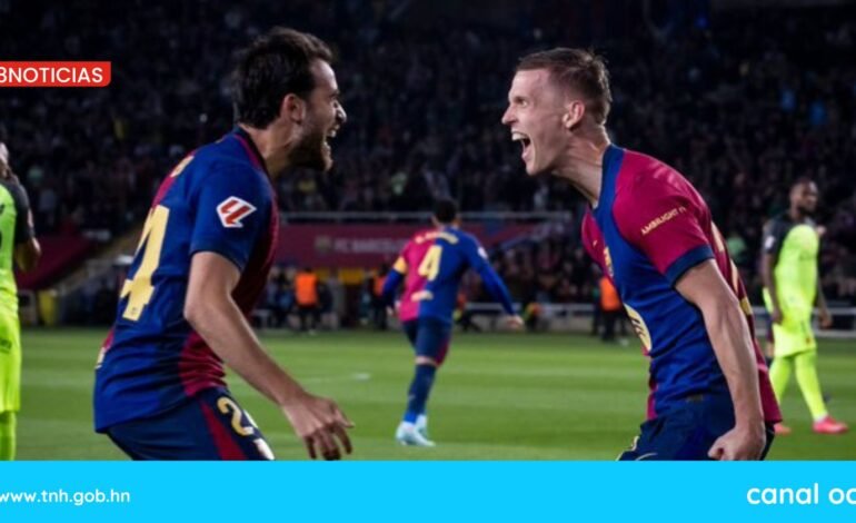 Barcelona derrota al Mallorca con gol de Dani Olmo y consolida su liderato en LaLiga