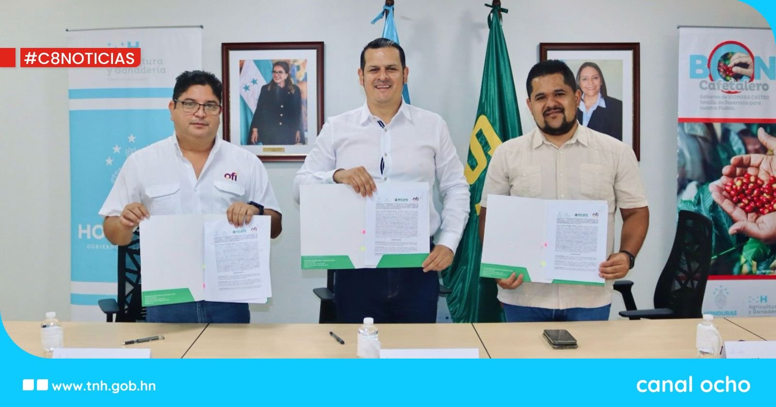 Firman convenio para contribuir a la producción de más de un millón de plantas de café