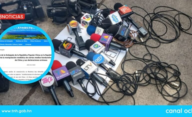 Portavoz de China en Honduras desmiente versiones erróneas de medios hondureños sobre Taiwán