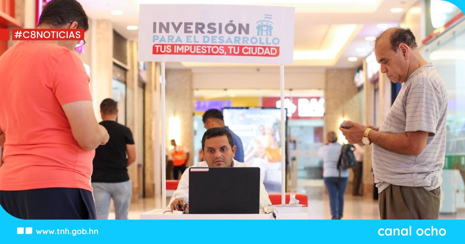 AMDC habilita puntos móviles para pago de Bienes Inmuebles con 10% de descuento