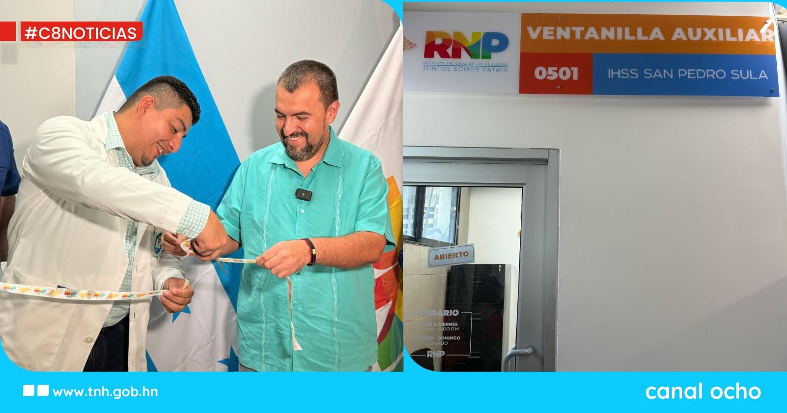 RNP reabre ventanillas auxiliares en San Pedro Sula
