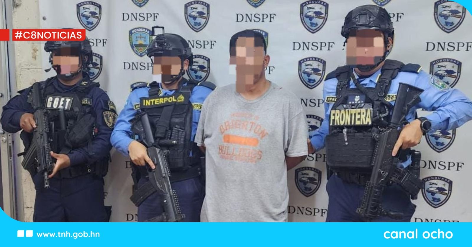 Alias “Chander”, fugitivo guatemalteco buscado por tráfico de personas es arrestado en frontera hondureña