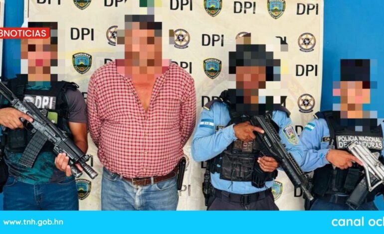 Miembro de la banda “Los Inestroza” capturado por asesinato en Morazán, Yoro
