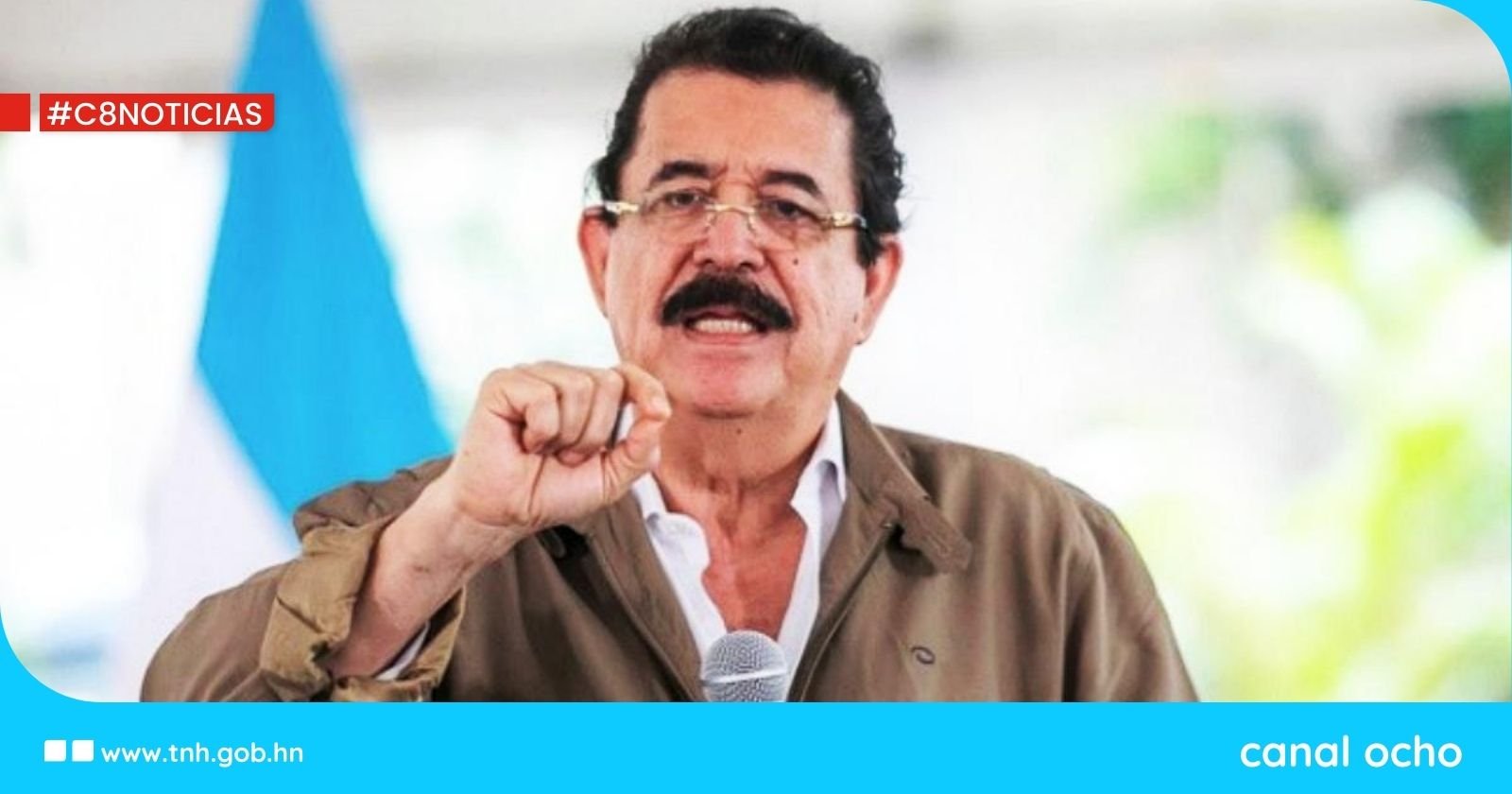 Expresidente Zelaya exige respeto al calendario electoral y afirma: «Elecciones no son negociables»