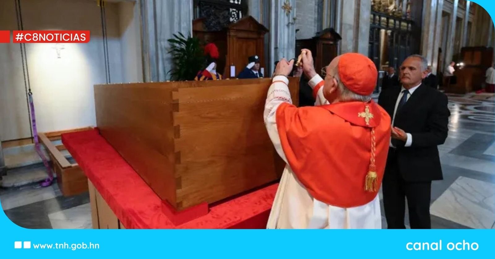 Papa Francisco es sepultado en la Basílica de Santa María la Mayor