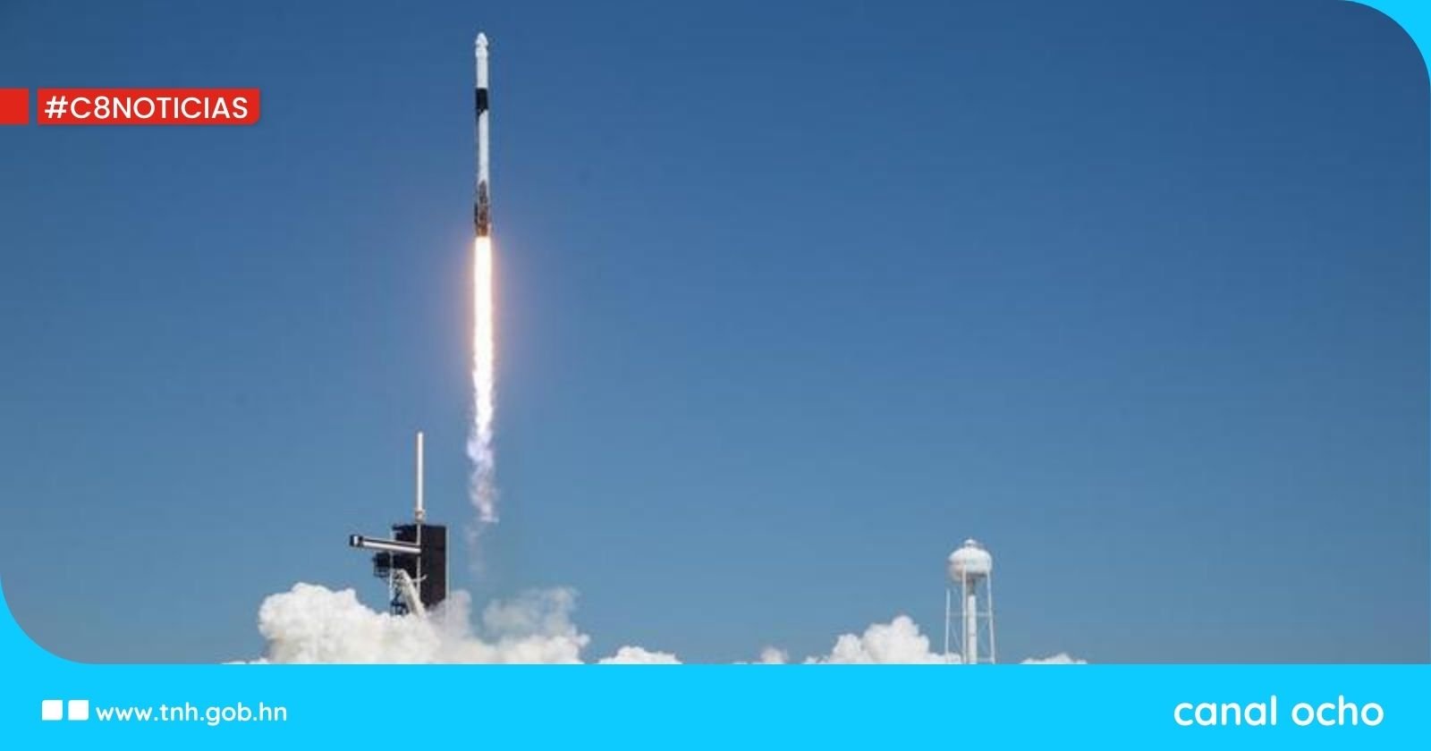 NASA y SpaceX emprenden misión de reabastecimiento hacia EEI