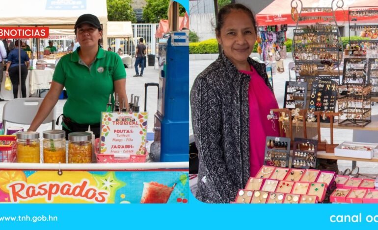 Gobierno de Castro beneficia a 2,519 emprendedores con las “Ferias Manos Hondureñas”