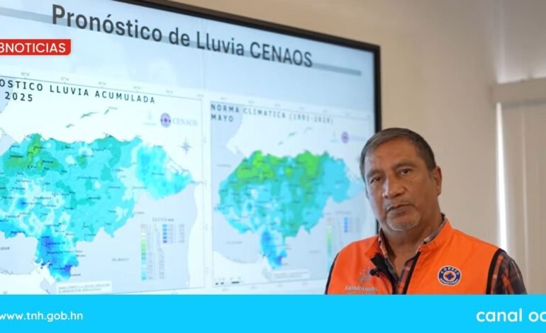 Copeco informa que la temporada lluviosa iniciará a principios de mayo