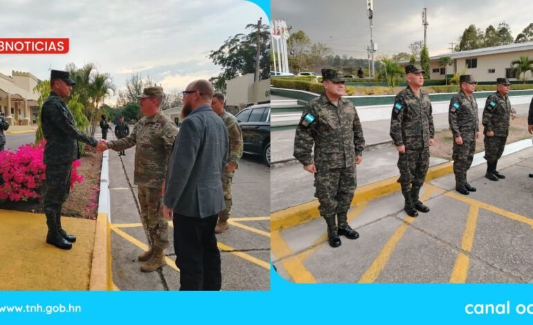 Ejército de Honduras recibe visita del Comandante del Ejército Sur de EE. UU.