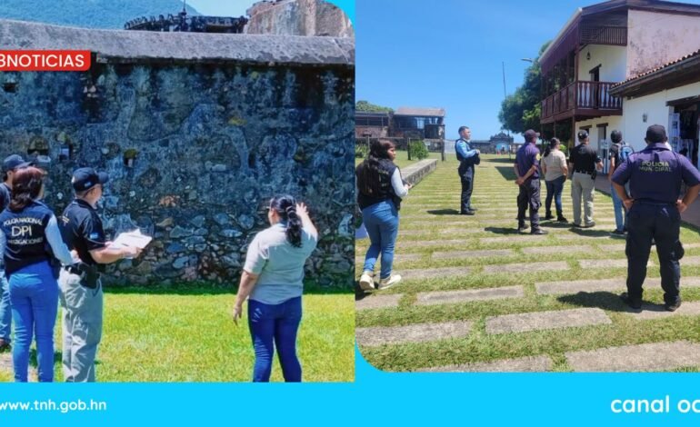 Inspeccionan condiciones físicas de la Fortaleza de Santa Bárbara en Trujillo
