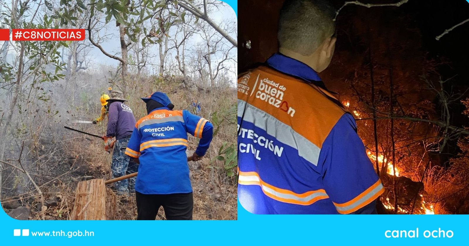 AMDC destaca labor de atención ante múltiples incendios
