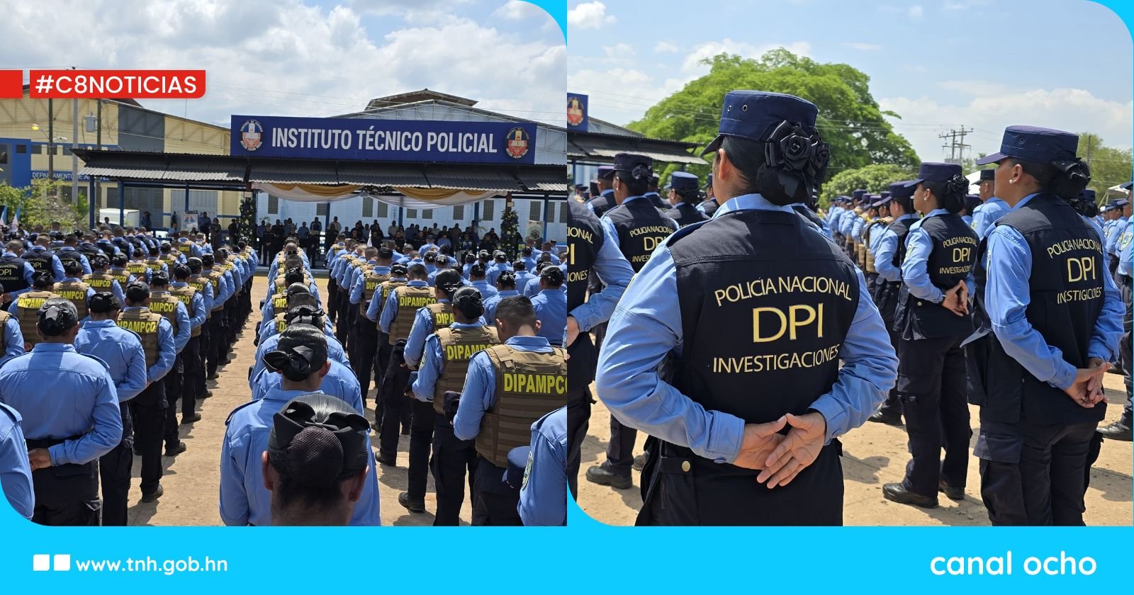 ¡Enhorabuena! Más de 600 agentes policiales se gradúan del ITP