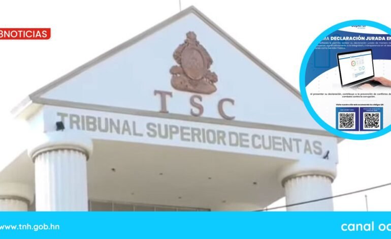 ¡Atención! TSC amplía plazo hasta el 30 de junio para declaración jurada de ingresos en línea