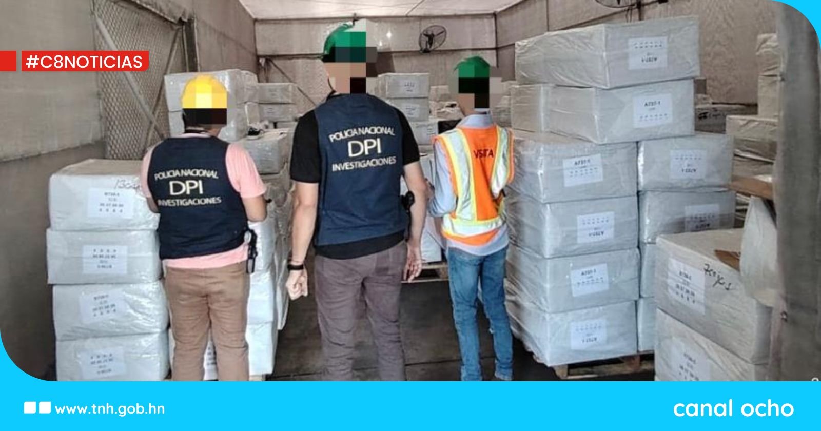 DPI decomisa mercadería valorada en más de L44 millones