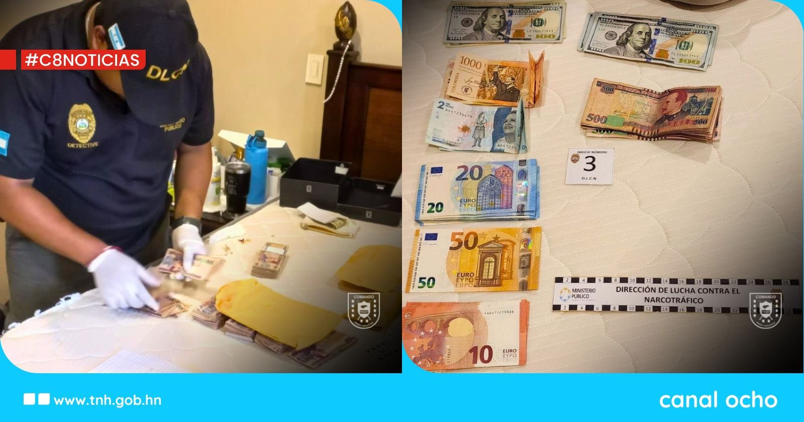 Allanamientos en Cortés dejan importantes resultados