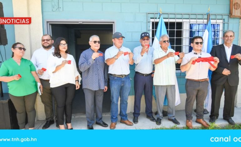 Inauguran nueva oficina de la Secretaría de Trabajo en Choloma como homenaje a la clase obrera
