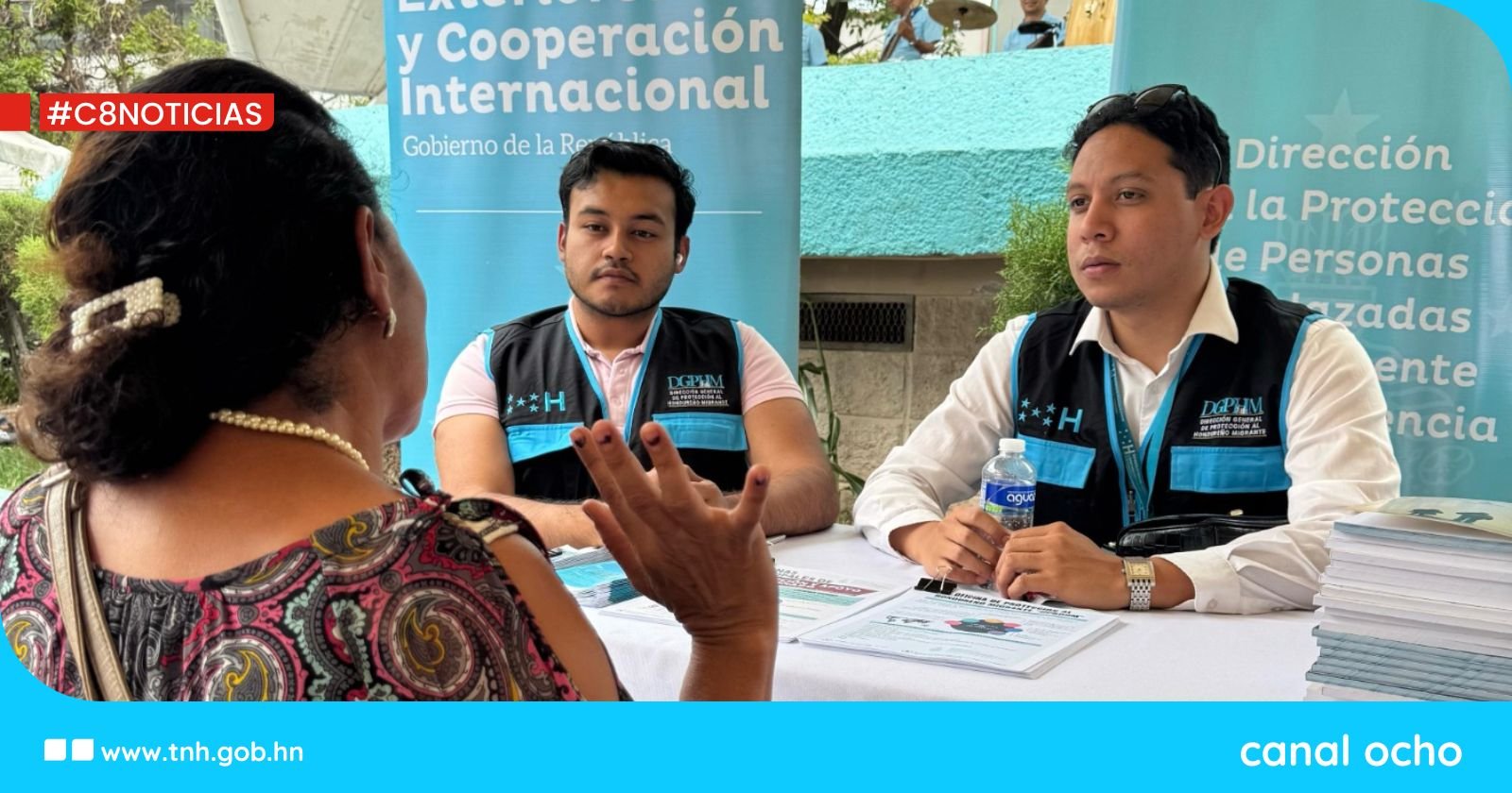 Cancillería participa en la feria de servicios de protección