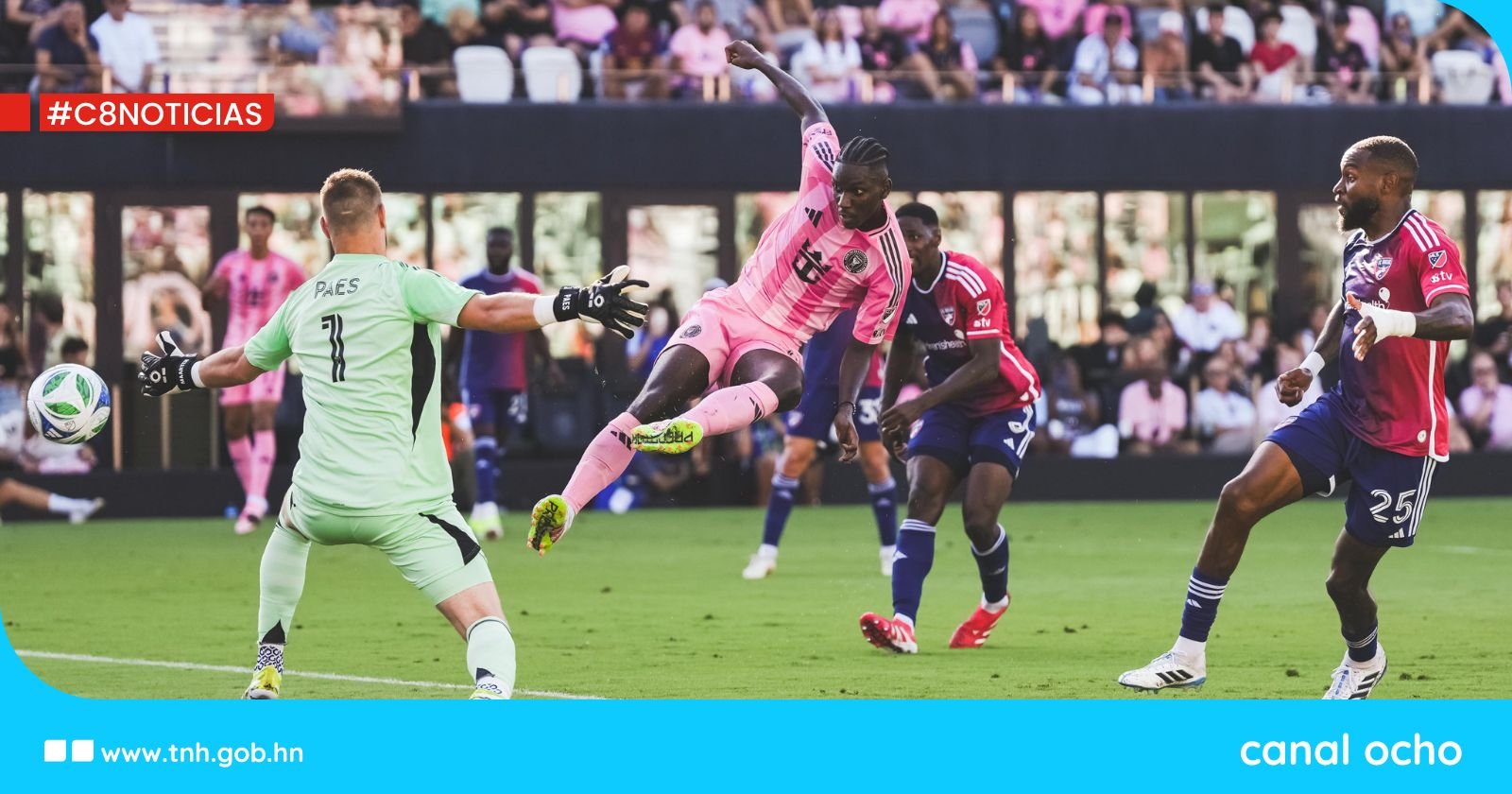 Sin Messi, Inter Miami pierde el invicto en la MLS tras caer 3-4 ante Dallas