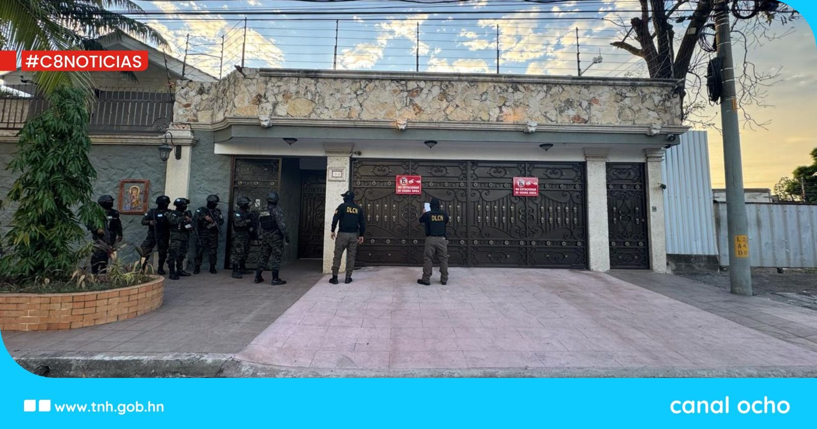 Ejecutan allanamientos contra estructura criminal vinculada al narcotráfico y lavado de activos