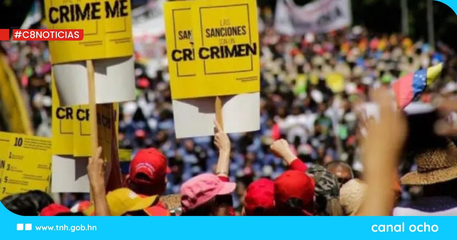 Encuesta: 91% de los venezolanos rechaza las sanciones de EE.UU.