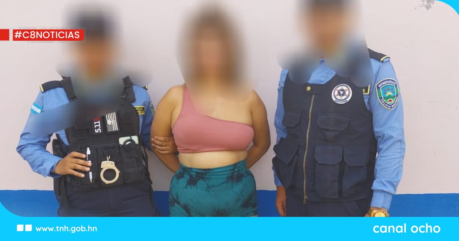 Policías capturan a mujer con orden de arresto que evadió la justicia desde el 2006