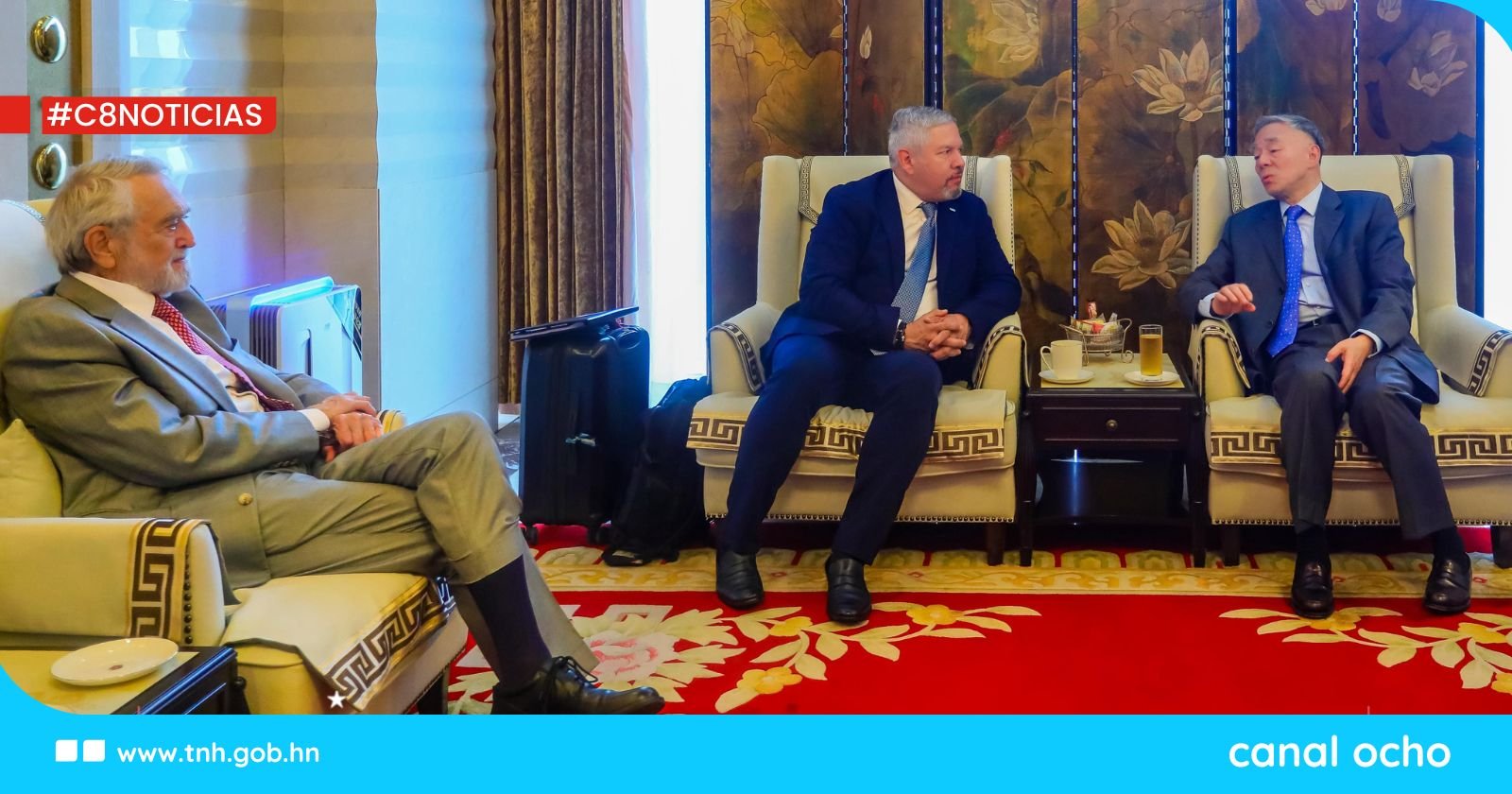 Canciller Reina arriba a Beijing para participar en la IV Reunión Ministerial China–CELAC