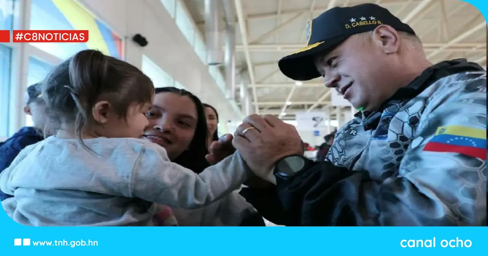 Cabello: mafia de la derecha fascista intentó extorsionar a padres de niña venezolana secuestrada por EE. UU.