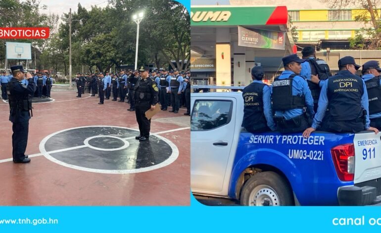Policía activa operativo de seguridad con más de mil agentes por movilización del 01 de Mayo en la capital