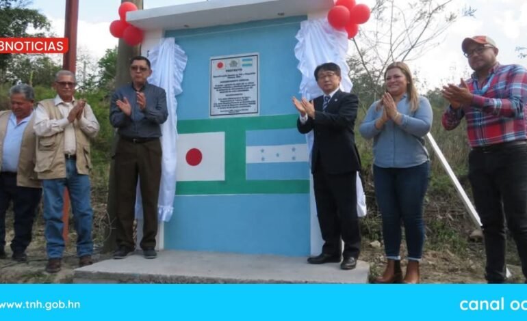 Japón y Fosode apoyan electrificación de dos sectores de Támara, Francisco Morazán