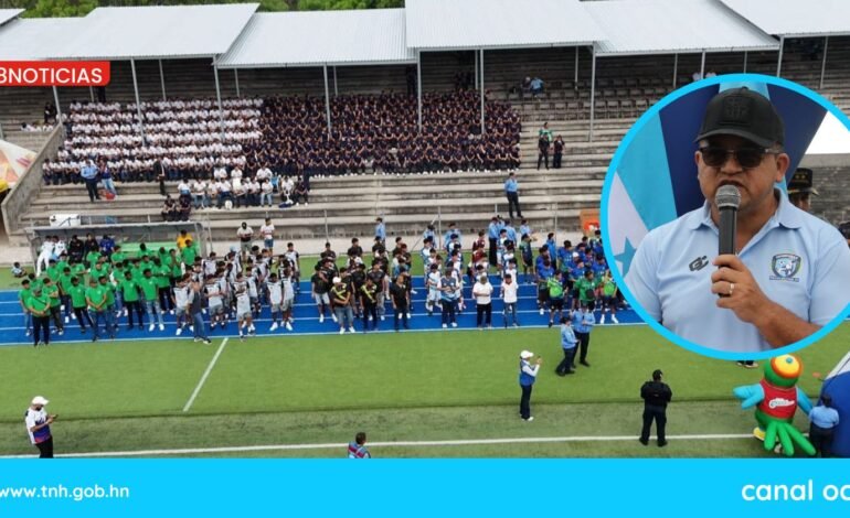 Inauguran los octavos de final del Torneo Nacional Policial de Fútbol Juvenil 2025