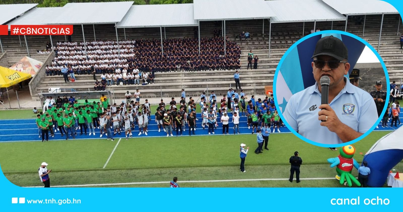 Inauguran los octavos de final del Torneo Nacional Policial de Fútbol Juvenil 2025