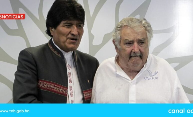 Evo Morales lamenta muerte de José Mujica y dice que fue un «creyente de la Patria Grande»