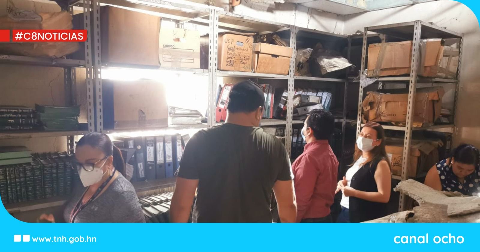 PJ inicia revisión de mobiliario y documentos previo a entrega de inmueble en La Hoya