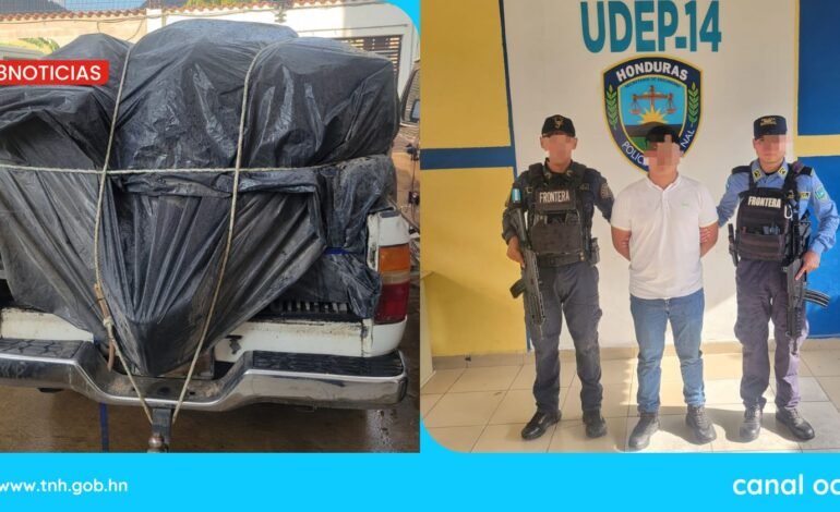 Decomisan más de L50 mil en producto a guatemalteco por supuesto contrabando