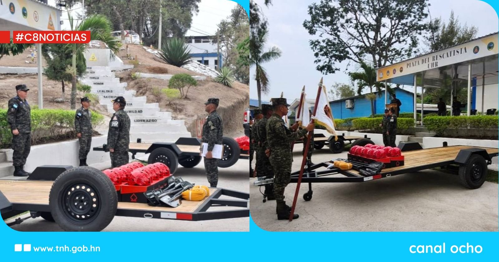 FF. AA. refuerzan Unidad Humanitaria y de Rescate con nuevo equipo