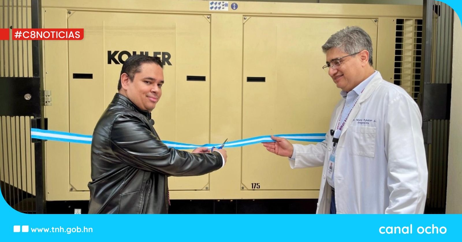 Hospital Mario Mendoza recibe nueva planta generadora de energía