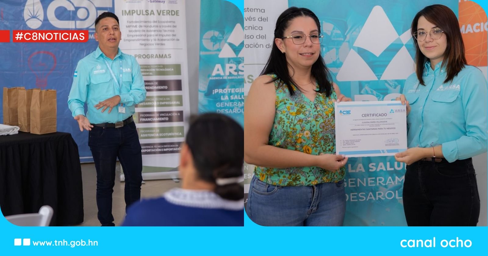 Arsa realiza taller sobre herramientas sanitarias para negocios