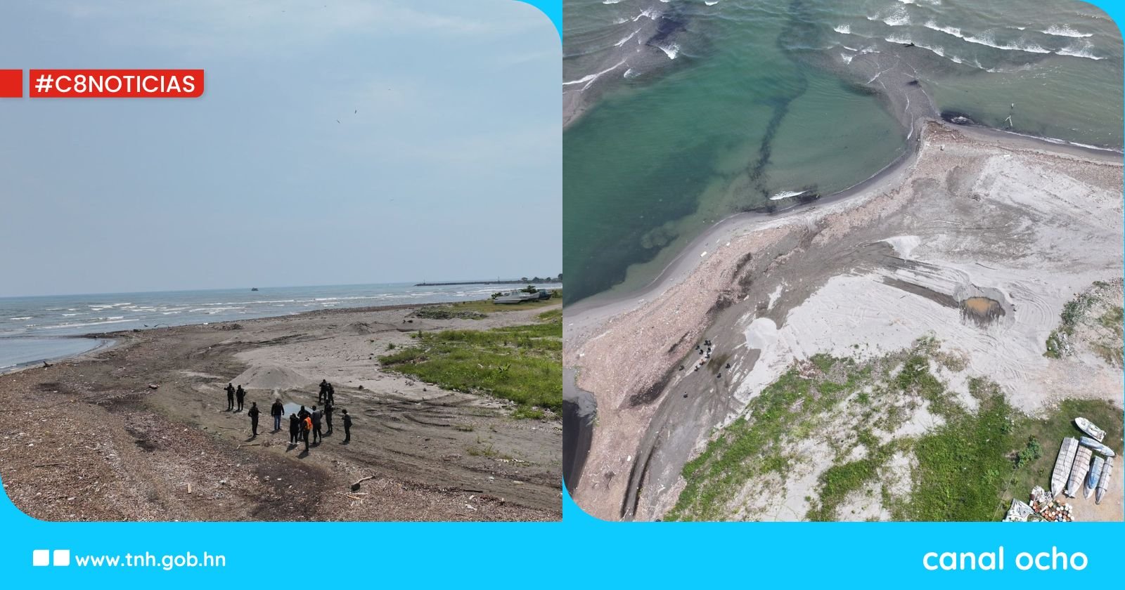 Realizan operativo en el río Cangrejal por denuncia de extracción ilegal