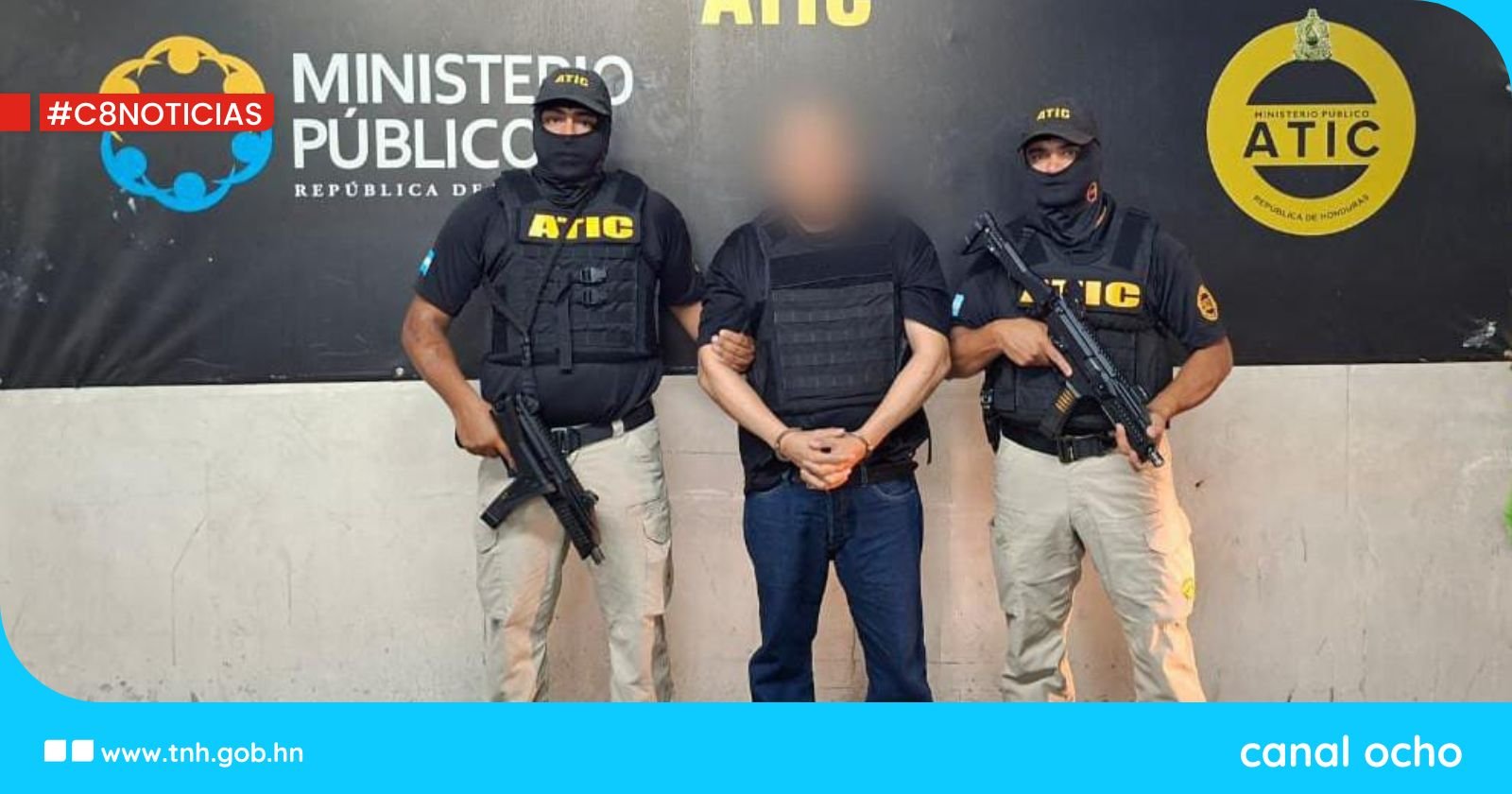 Cae líder transnacional de la MS-13, vinculado a la masacre de 28 personas en Choloma en 2004