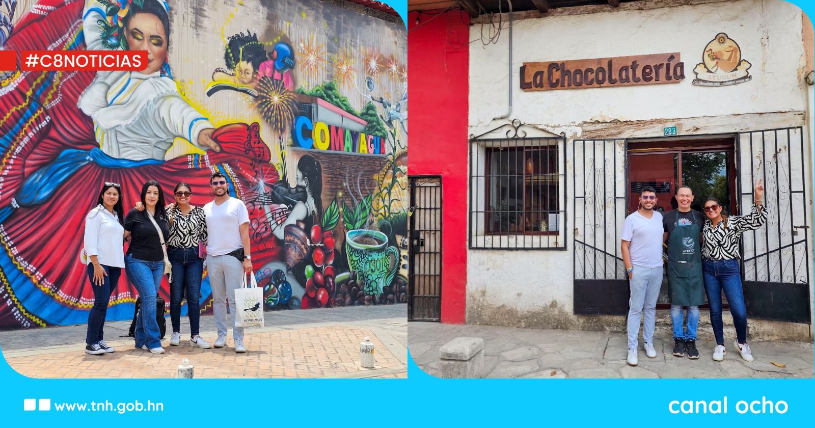 Delegación colombiana de Turismo finaliza su recorrido por Honduras en Comayagua