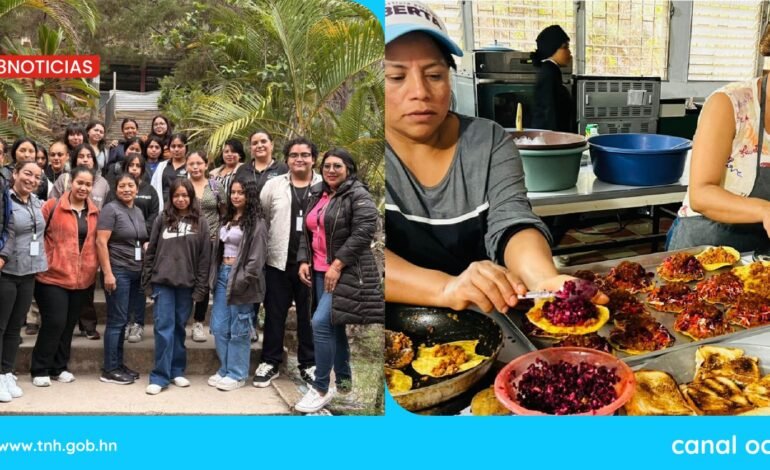 Brindan capacitación sobre manipulación segura de alimentos y cocina en Marcala