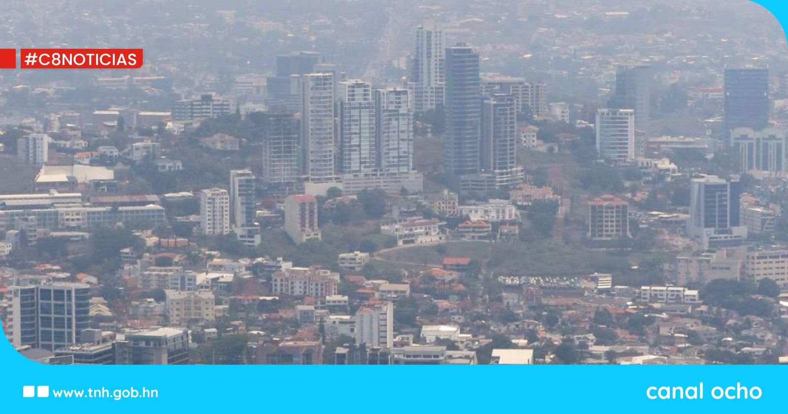 ICF: Tegucigalpa enfrentaría este lunes uno de los peores días por contaminación del aire