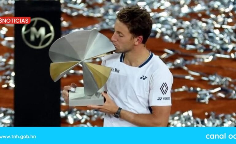 Casper Ruud conquista su primer título Masters 1,000 en Madrid