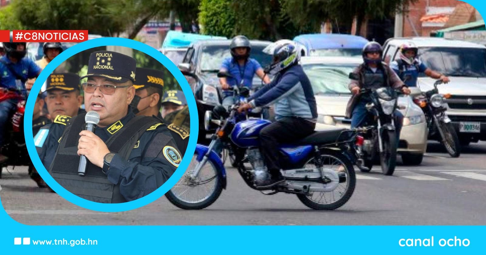 Director de la Policía Nacional anuncia beneficios para motociclistas de bajos ingresos