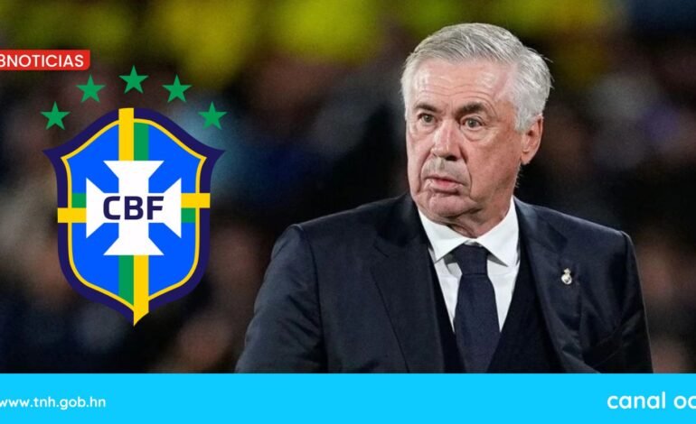 Carlo Ancelotti será el nuevo seleccionador de Brasil hasta el Mundial de 2026