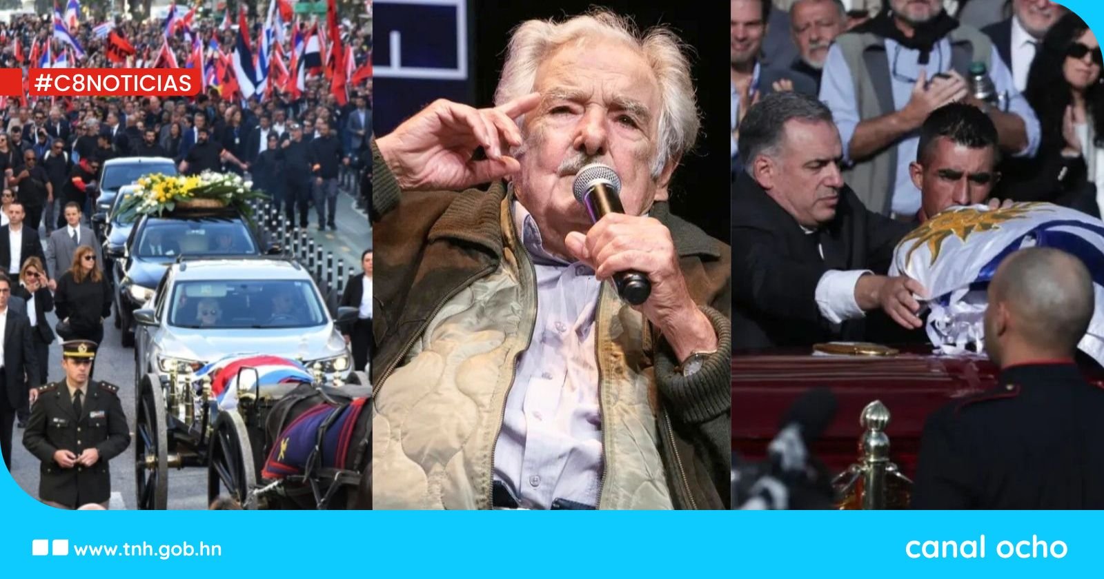 Uruguay despide a José “Pepe” Mujica, símbolo de la izquierda latinoamericana