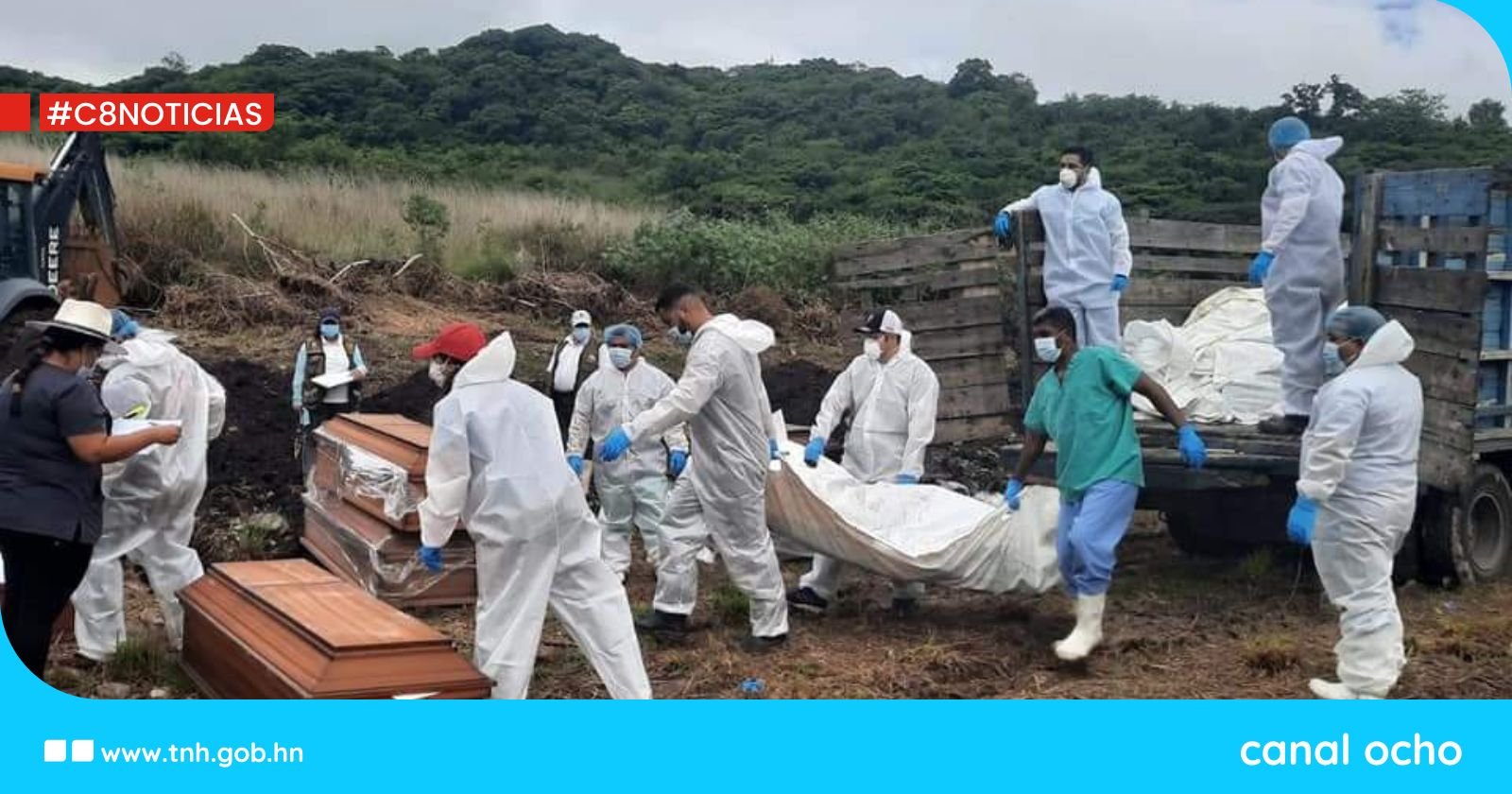 Medicina Forense inhumará 25 cuerpos no reclamados este sábado en Tegucigalpa